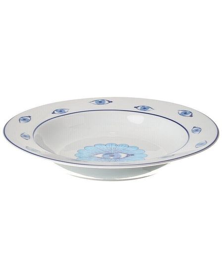 Jonathan Adler Druggist Soup Bowl Blue