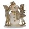 Фигурка декоративная &quot;Снеговик и дети&quot;, L14 W8 H17,5 см