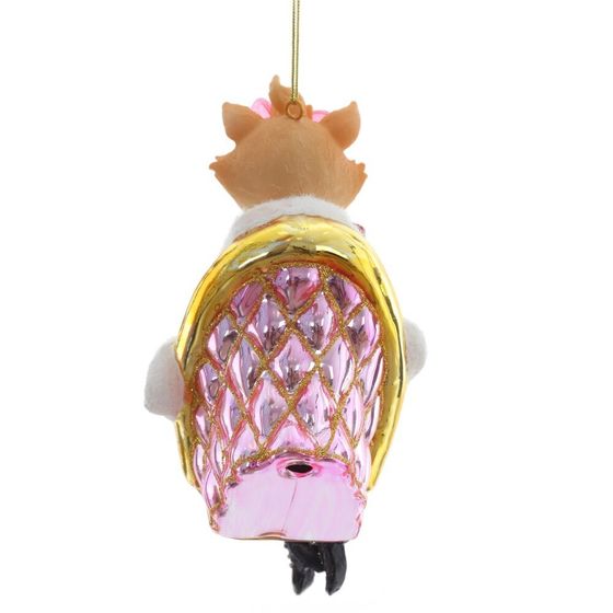 Украшение новогоднее "Кошка", L8 W12 H11 см