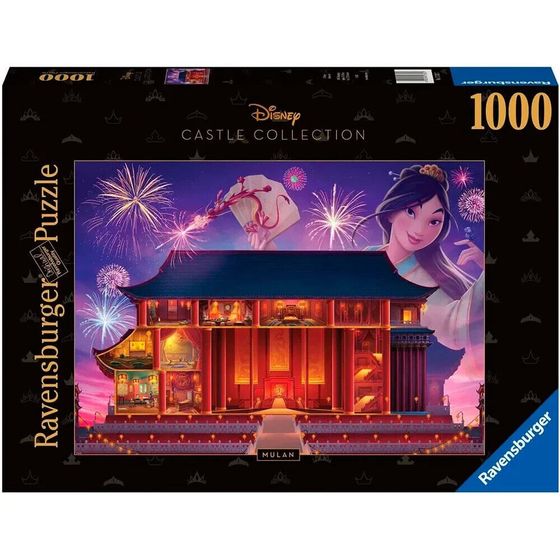 RAVENSBURGER Puzzle Disney Castles Mulan 1000 pieces