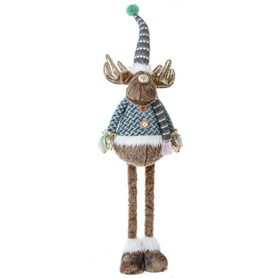 Игрушка набивная &quot;Олень&quot; (телескоп ноги), L29 W20 H105/45 см