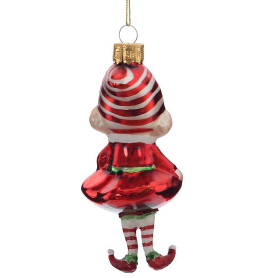 Украшение новогоднее "Эльф", L6 W6 H14 см, 1 штука, дизайн микс