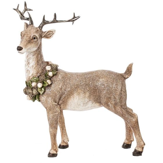 Фигурка декоративная &quot;Олень&quot;, L19 W6 H25 см