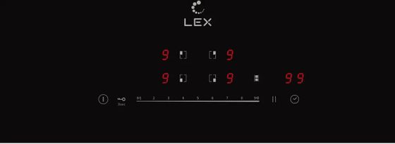 Индукционная варочная панель LEX EVI 641A BL черный