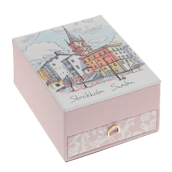 Шкатулка для украшений, Д18 Ш14 В8,5 см