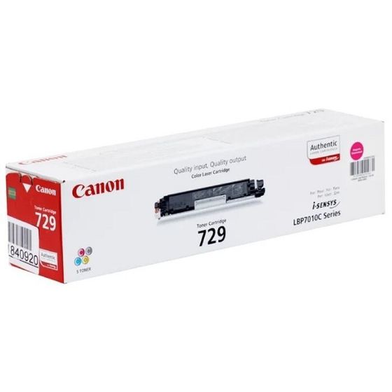 Картридж Canon 729M 4368B002 для i-Sensys LBP-7010C/7018C (1000k), пурпурный