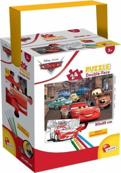 Lisciani Puzzle w tubie Mini 24 Auta