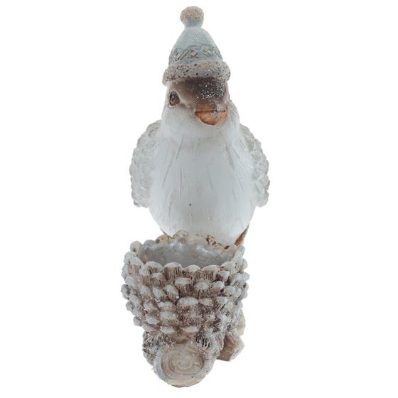 Фигурка декоративная &quot;Птичка&quot;, L16,5 W6,5 H14 см, 2в.