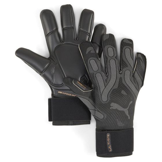 Puma Ultra Ultimate Hybrid Goalkeeper Gloves Mens Black 04185810