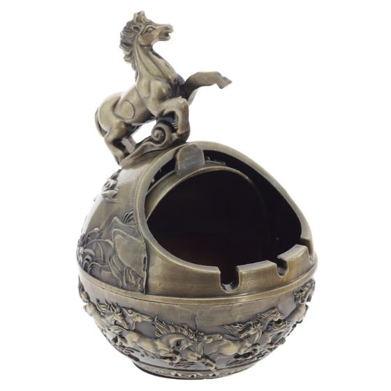 Пепельница &quot;Лошадь&quot;, L10,5 W12 H15,5 см, 2в.