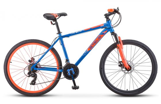 Велосипед Stels Navigator 500 MD 26&quot; F020 рама 18&quot; синий/красный (LU096003/LU088907)