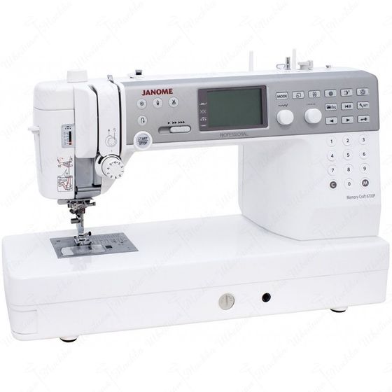 Швейная машина Janome Memory Craft 6700P белый