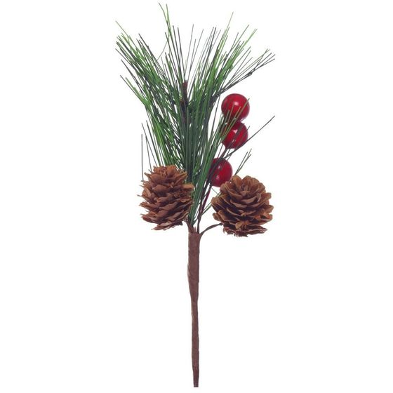 Изделие декоративное &quot;Ветка&quot;, L9 W10 H15 см, 6в.