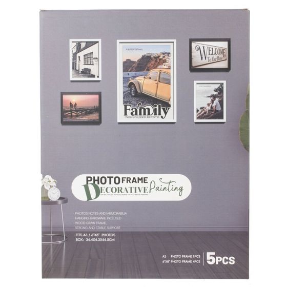 Набор из 5-ти Фоторамок, L31,5 W2 H44 см