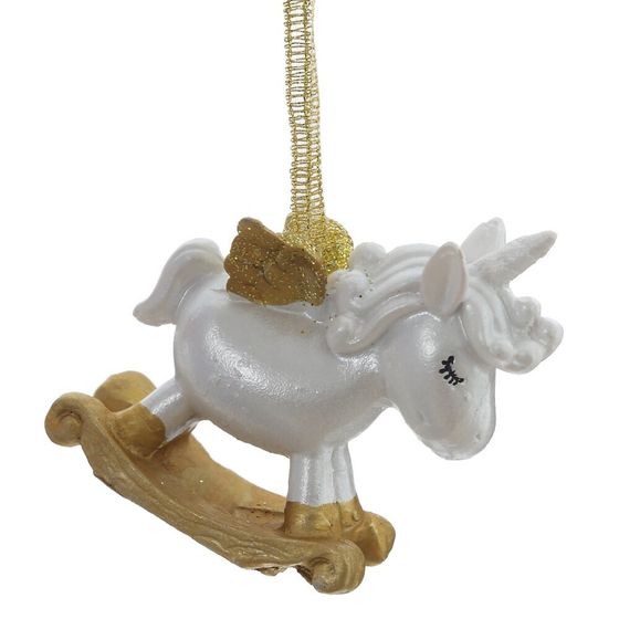 Фигурка декоративная подвесная &quot;Лошадка&quot;, L6 W2 H5 см, 3в.