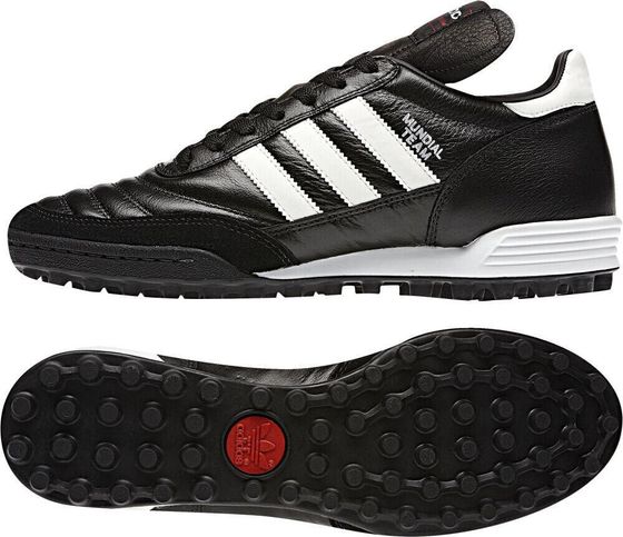 Футбольные бутсы Adidas Mundial Team черные размер 47 1/3 (019228)