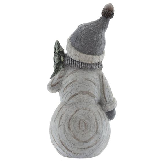 Фигурка декоративная &quot;Снеговик&quot; с подсветкой  (АААх3, н/п), L24 W15 H53 см, 2в.