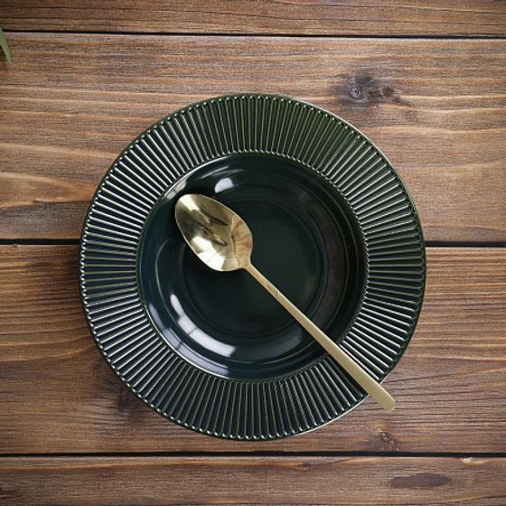 Тарелка суповая EMERALD GREEN 24см