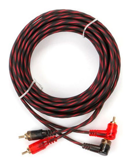 Кабель Ural КМ 2RCA МТ5М 5м межблочный 2RCA-2RCA омедненный алюминий (упак.:1шт)