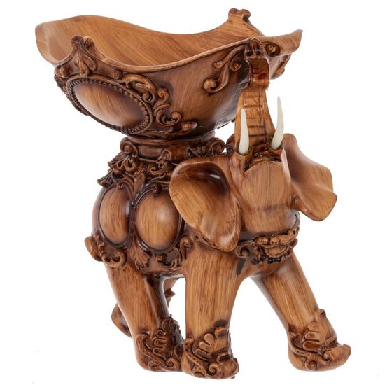 Ваза для фруктов &quot;Слон&quot;, L20 W13 H20,5 см