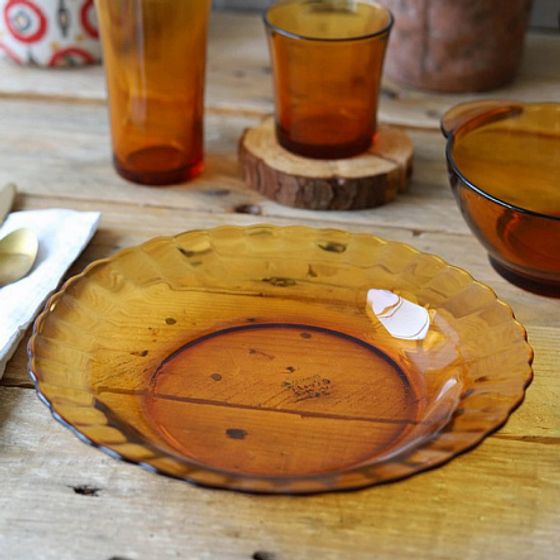 Тарелка обеденная PICARDIE AMBER 23см