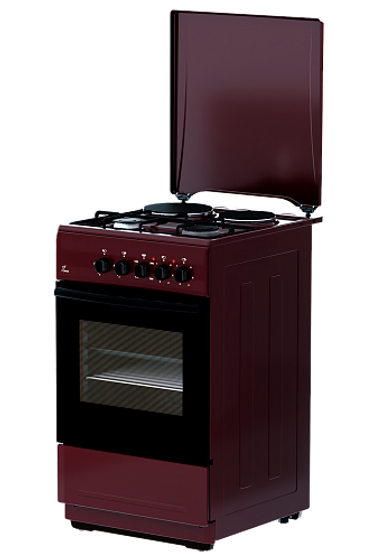 Плита комбинированная Flama RK 2211 B коричневый