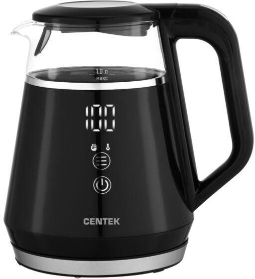 Чайник электрический Centek CT-00191л 1100Вт черный