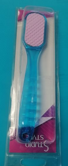 !09 Терка для ног двусторонняя минеральная Beauty style