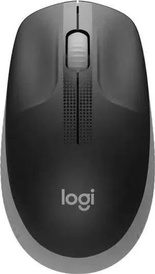 Мышь Logitech M190 серый/черный оптическая беспров. (1000dpi) (910-005906)