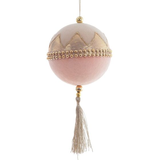 Украшение новогоднее  &quot;Шар&quot;, L10 W10 H21 см, 4в.