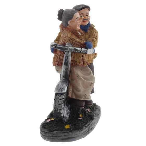 Фигурка декоративная "Бабушка с дедушкой", L17 W7,5 H18,5 см, 2в.