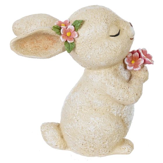 Фигурка декоративная "Зайка", L6,5 W12 H12,5 см