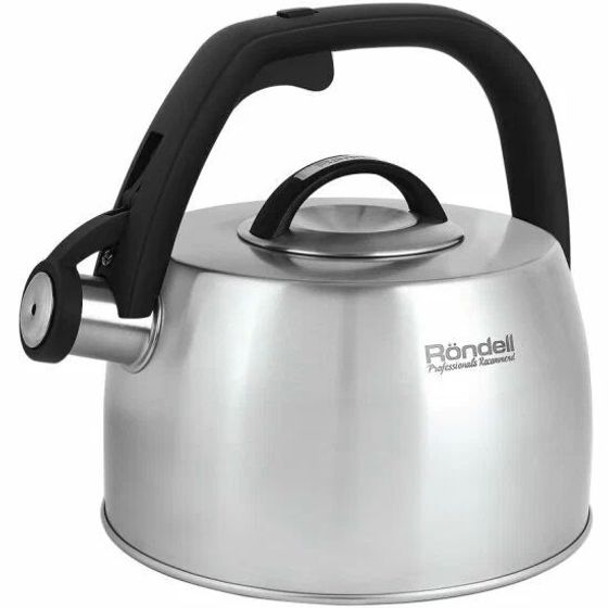 Чайник Rondell Loft Professional RDS-1506 3л со свистком серебристый