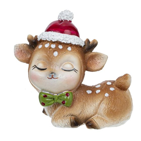 Фигурка декоративная &quot;Олененок&quot;, L5,5 W3 H8 см, 4в.