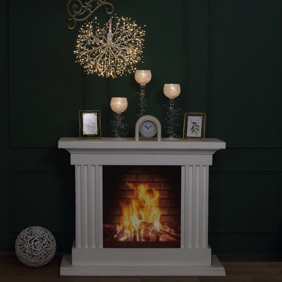 Изделие декоративное с подсветкой &quot;Шар&quot;, 576 теплых белых LED ламп,  IP44, L45 W45 H45 см