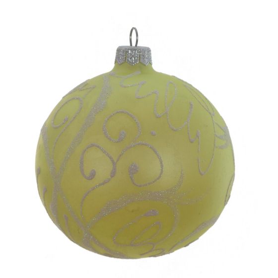 Украшение новогоднее "Шар" (блок 4 шт), L10 W10 H11 см, (в ассорт.)