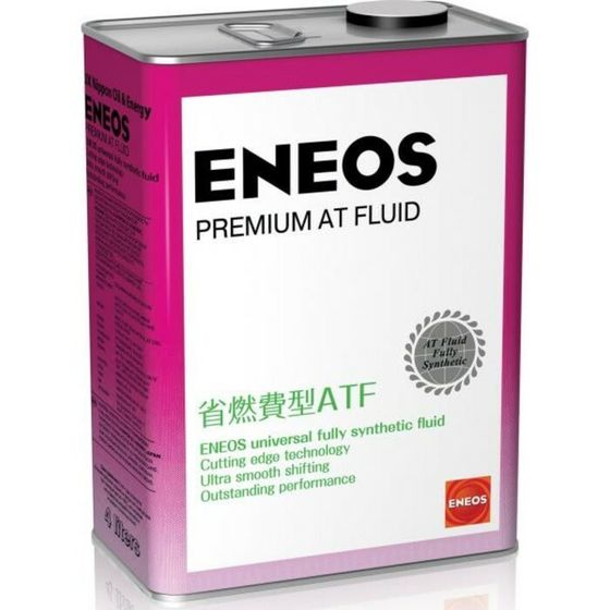 Масло трансмиссионное ENEOS Premium AT Fluid, синтетическое, 4 л