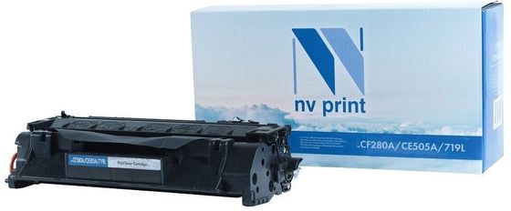 Картридж лазерный NVPrint CF280A/CE505A/719L для HP LJ Pro 400 M401D Pro, M425 Pro,400 M425DW Pro,P2035/ P2035n/ P2055/ Canon LBP-6300dn/ LBP-6650