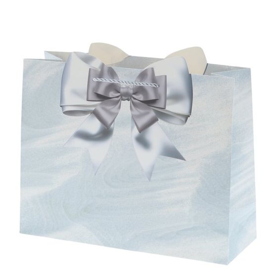 Пакет подарочный (бумага 210г/м2, блок микс 12шт), L32 W10 H27 см, 4в.