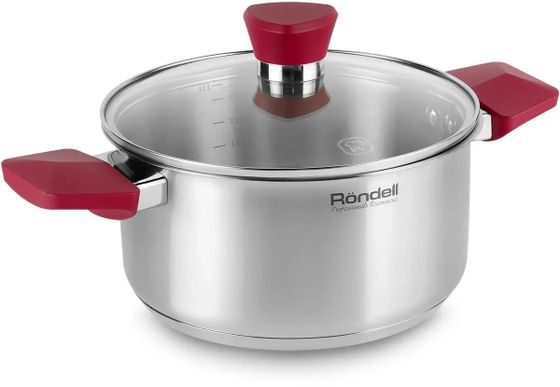 Кастрюля Rondell Strike RDS-813 2л стек.кр нерж.сталь