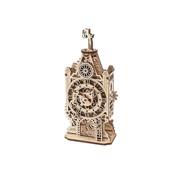 UGEARS Старая часовая башня деревянная механическая модель