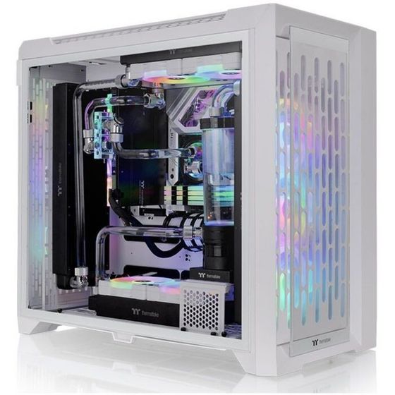 Корпус Thermaltake CTE C750 TG ARGB белый без БП ATX 14x120mm 14x140mm 4x200mm 4xUSB3.0 audi   10044