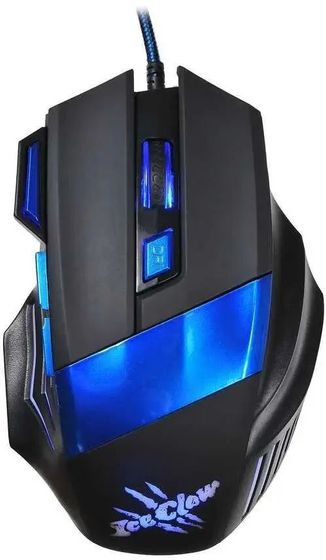 Мышь Oklick 775G Ice Claw черный проводная оптическая игровая (2400dpi) (945847)