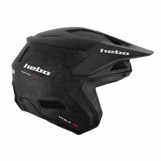 HEBO Zone Race Carbon Forged open face helmet