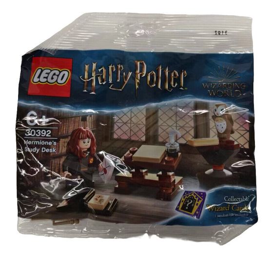 LEGO Hermione&#39;s Desk Puzzle Bag Building Blocks 31pcs 30392