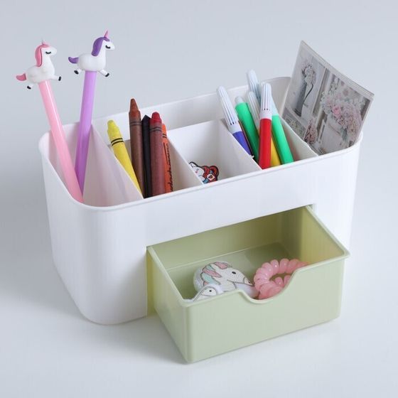 !09 Органайзер для мелочей «Эргономика», 21×10,5×10 см, цвет МИКС