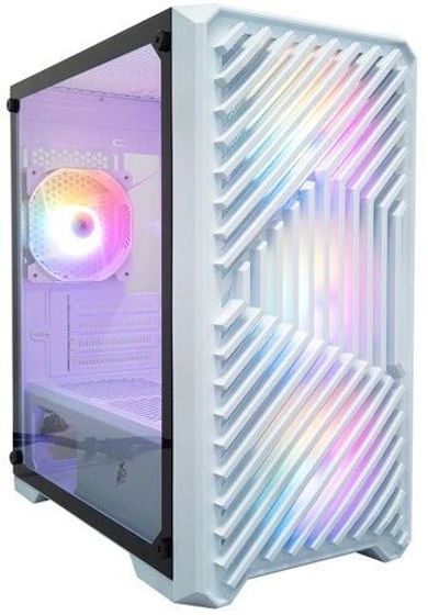 Корпус 1STPlayer TRILOBITE T5 белый без БП Mini-Tower ATX (T5-WH-4F1-W)