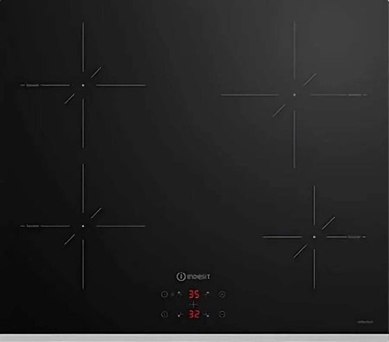 Индукционная варочная панель Indesit IS 41Q60 FX черный/нержавеющая сталь