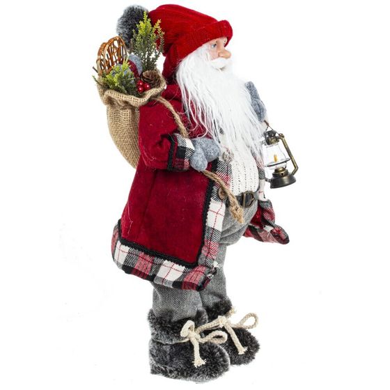 Дед Мороз, L25 W17 H47 см