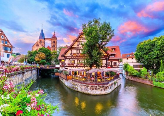 Ravensburger Puzzle 1000 Esslingen am Necker, Niemcy